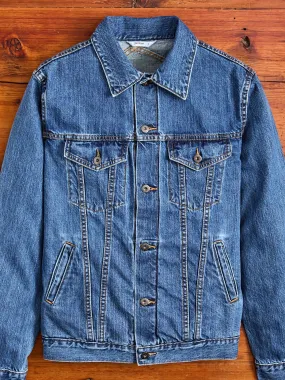 101x Stonewashed Type-3 Denim Jacket in Indigo