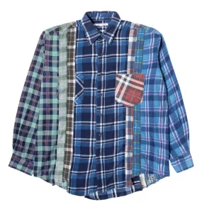 7 CUTS FLANNEL SHIRT FW20 9