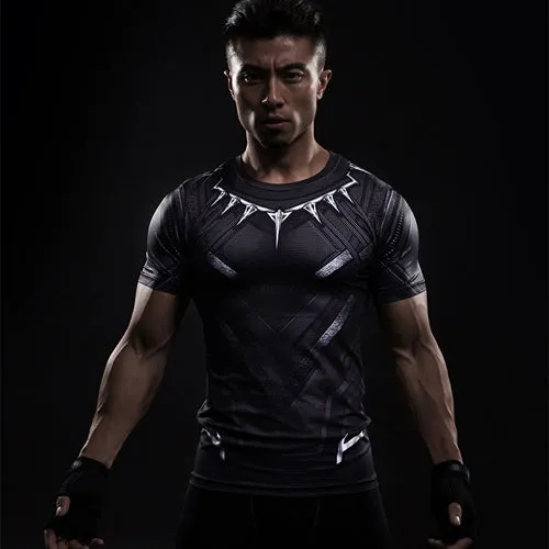 Black Panther Compression Top