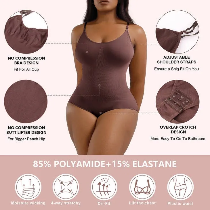 Control shaperwear Butt Lift Seamless Bodysuit