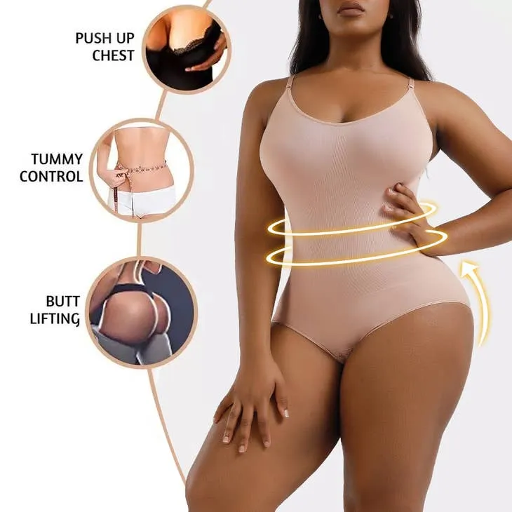 Control shaperwear Butt Lift Seamless Bodysuit