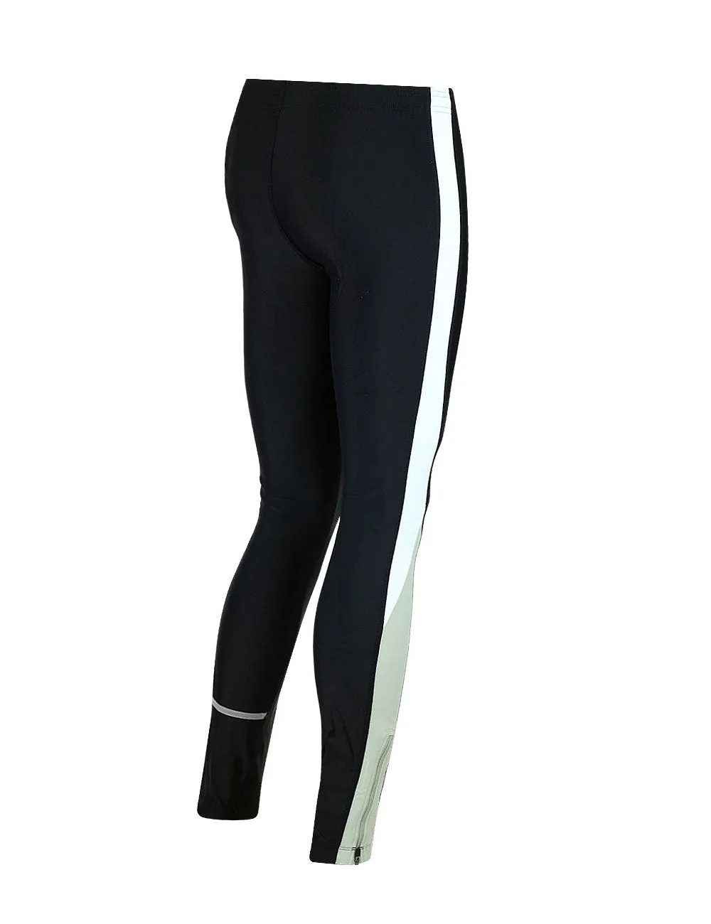 Damen Laufhose Tight Lang Schwarz Setprodukt