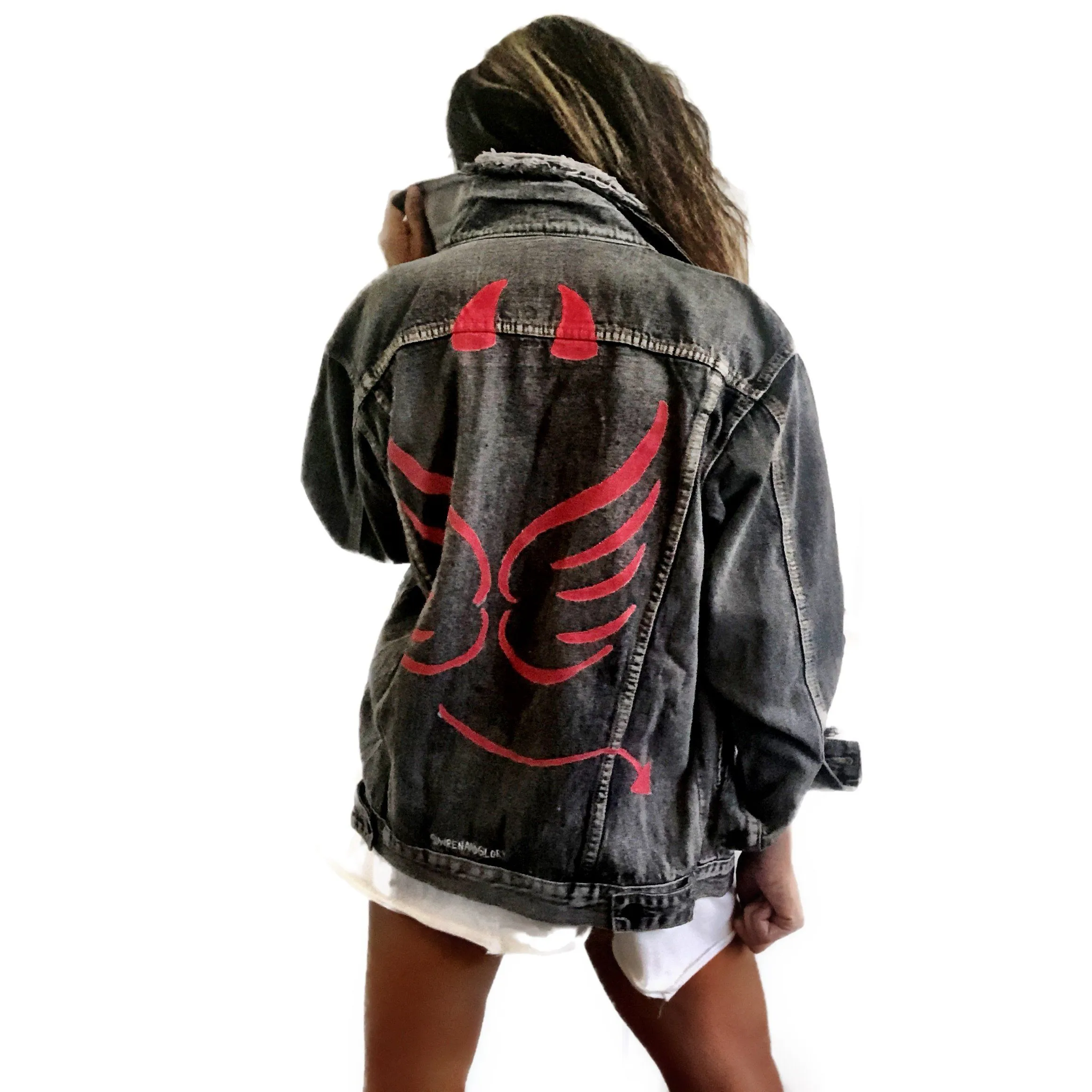 'DEVIL' DENIM JACKET