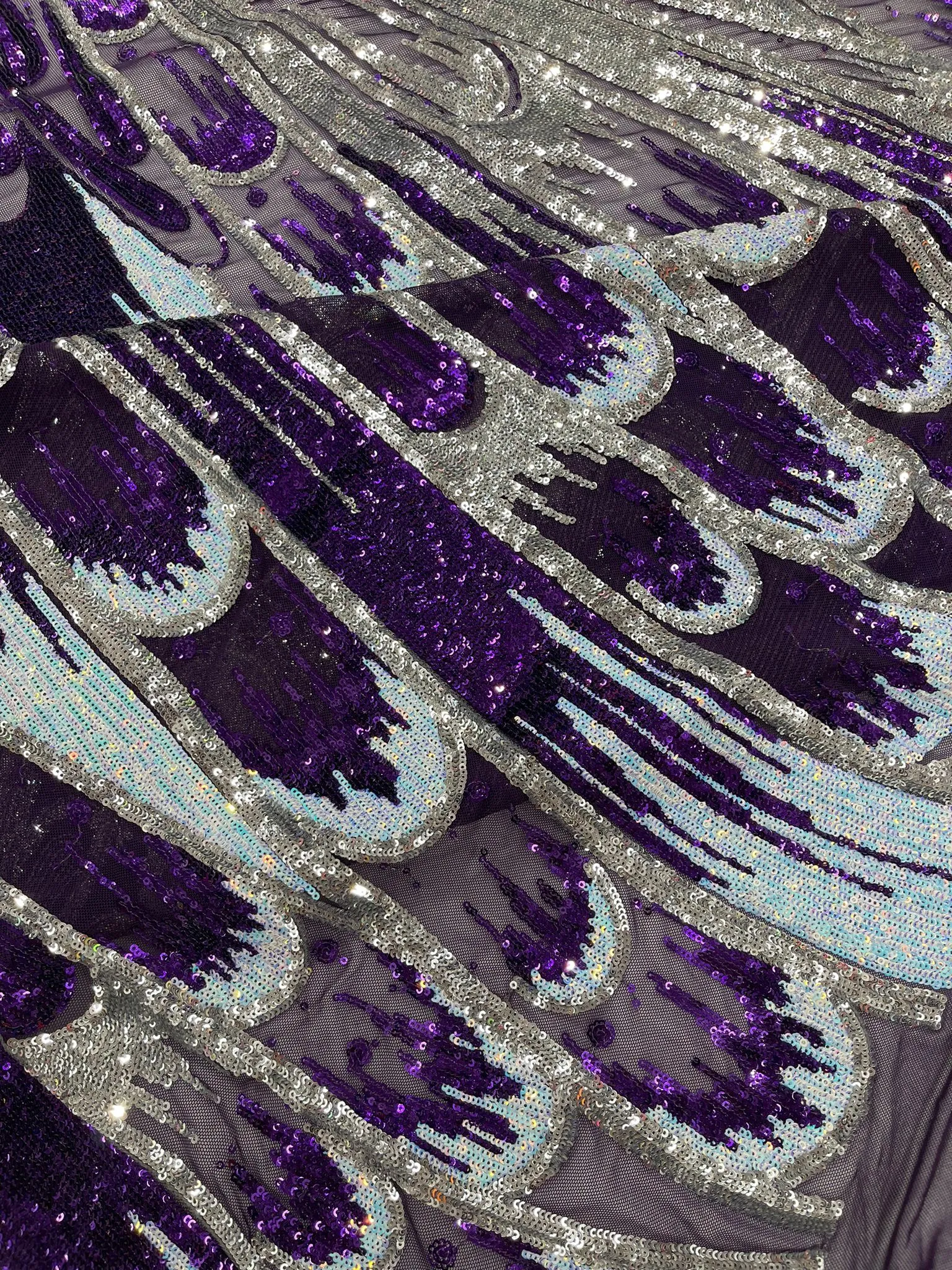 FEATHER WING SEQUIN (by the yard)