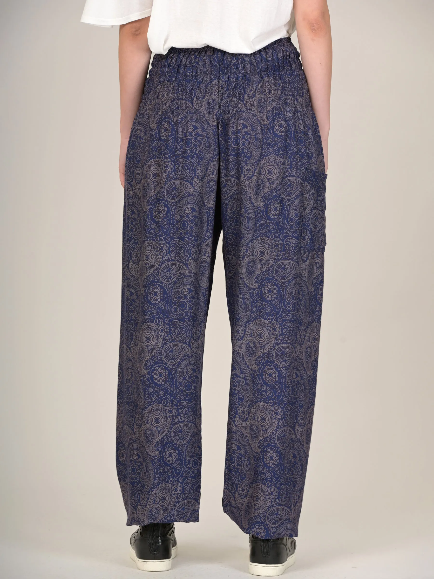 Harem Pants Original - Paisley High Crotch