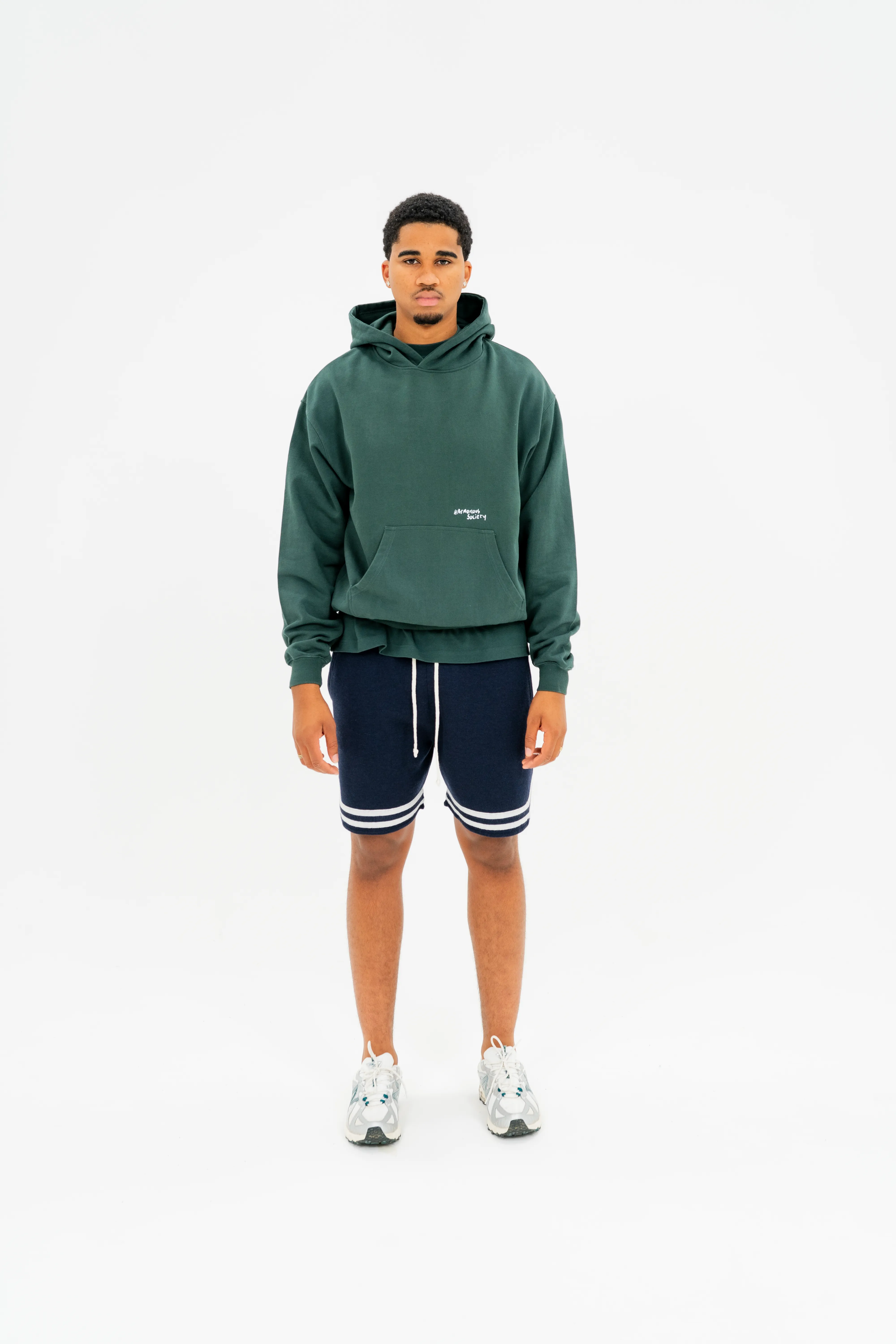 Harmonious Sports Hoody - Wild Forest Green