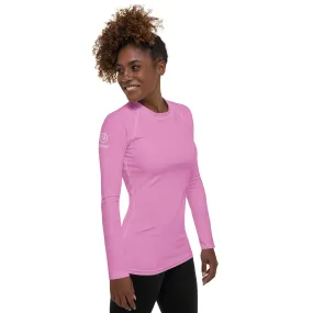 Humble Sportswear™ Melrose Pink Sports Rash Guard