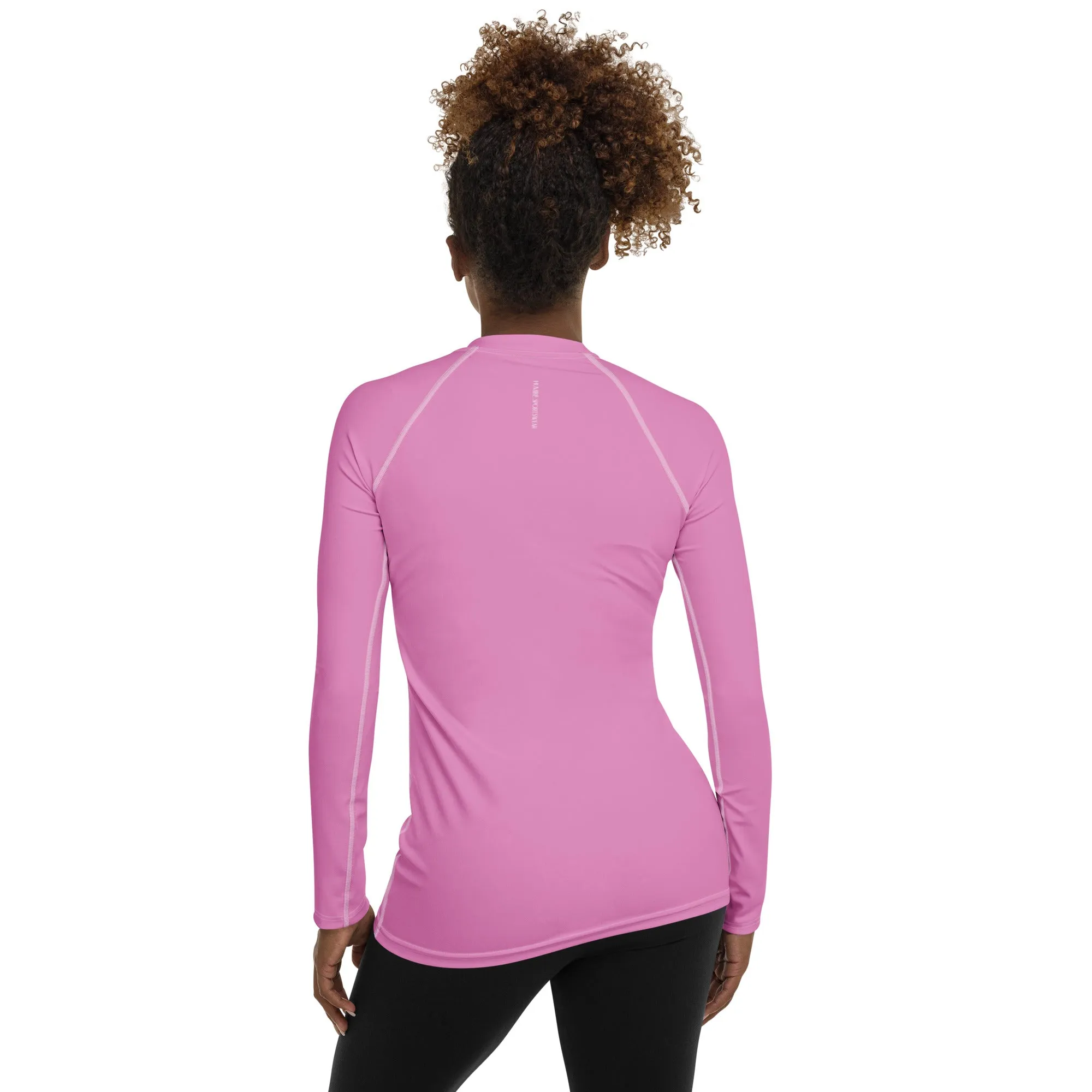 Humble Sportswear™ Melrose Pink Sports Rash Guard