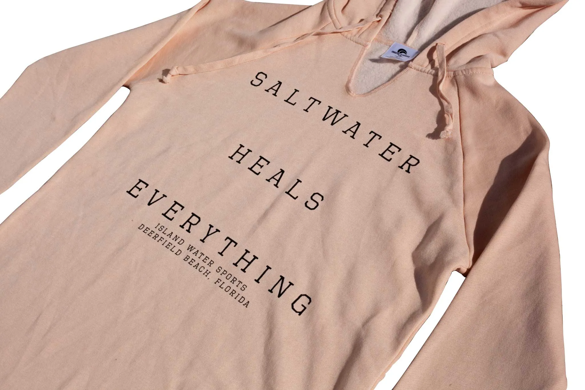 Island Water Sports Saltwater Heals Everything Wave Wash Pullover