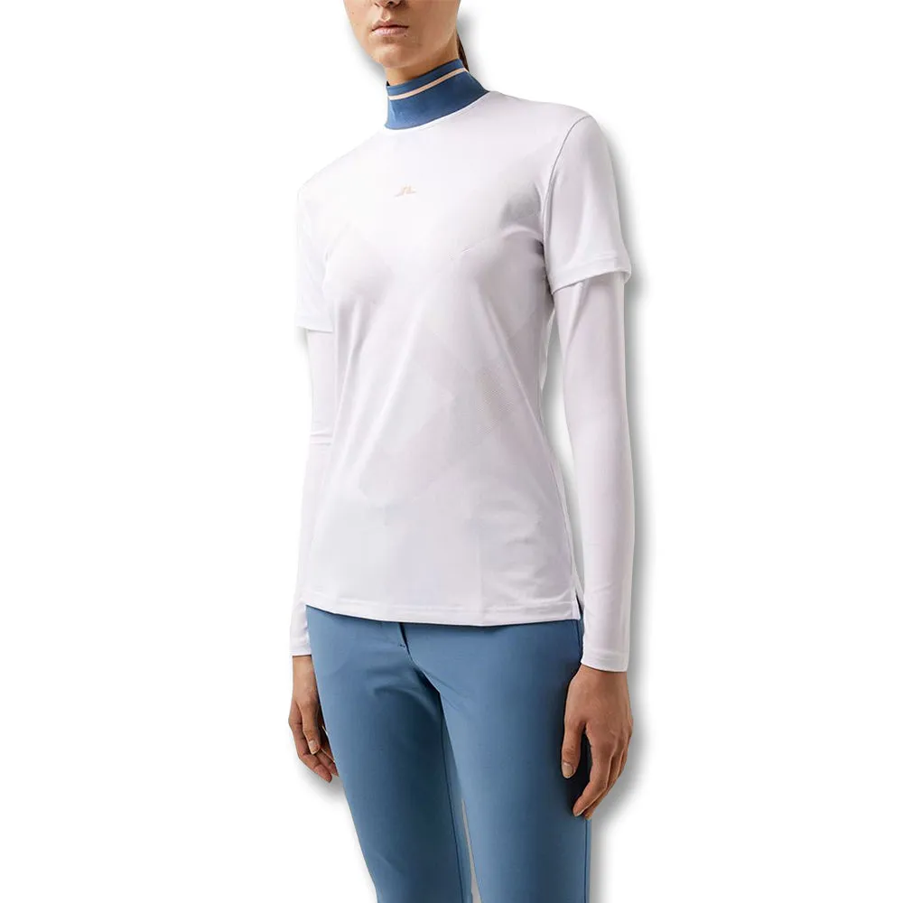 J.Lindeberg Rio Long Sleeve Golf Polo 2021 Women