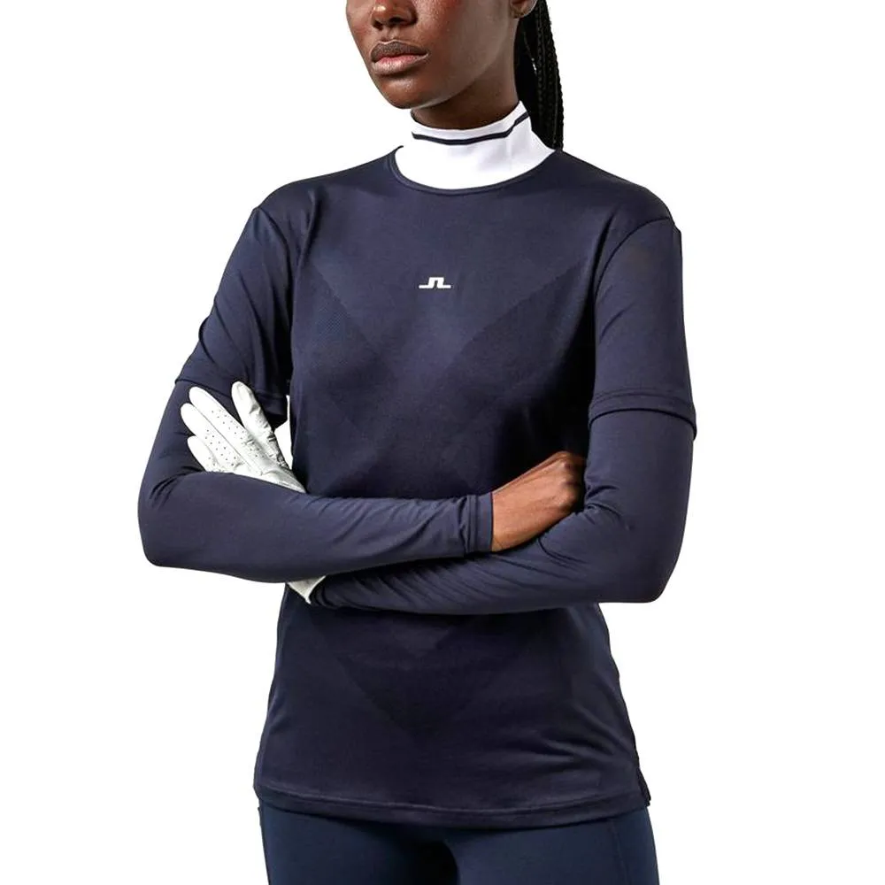 J.Lindeberg Rio Long Sleeve Golf Polo 2021 Women