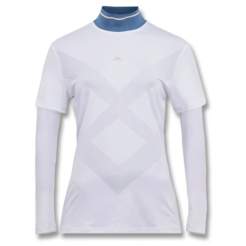 J.Lindeberg Rio Long Sleeve Golf Polo 2021 Women