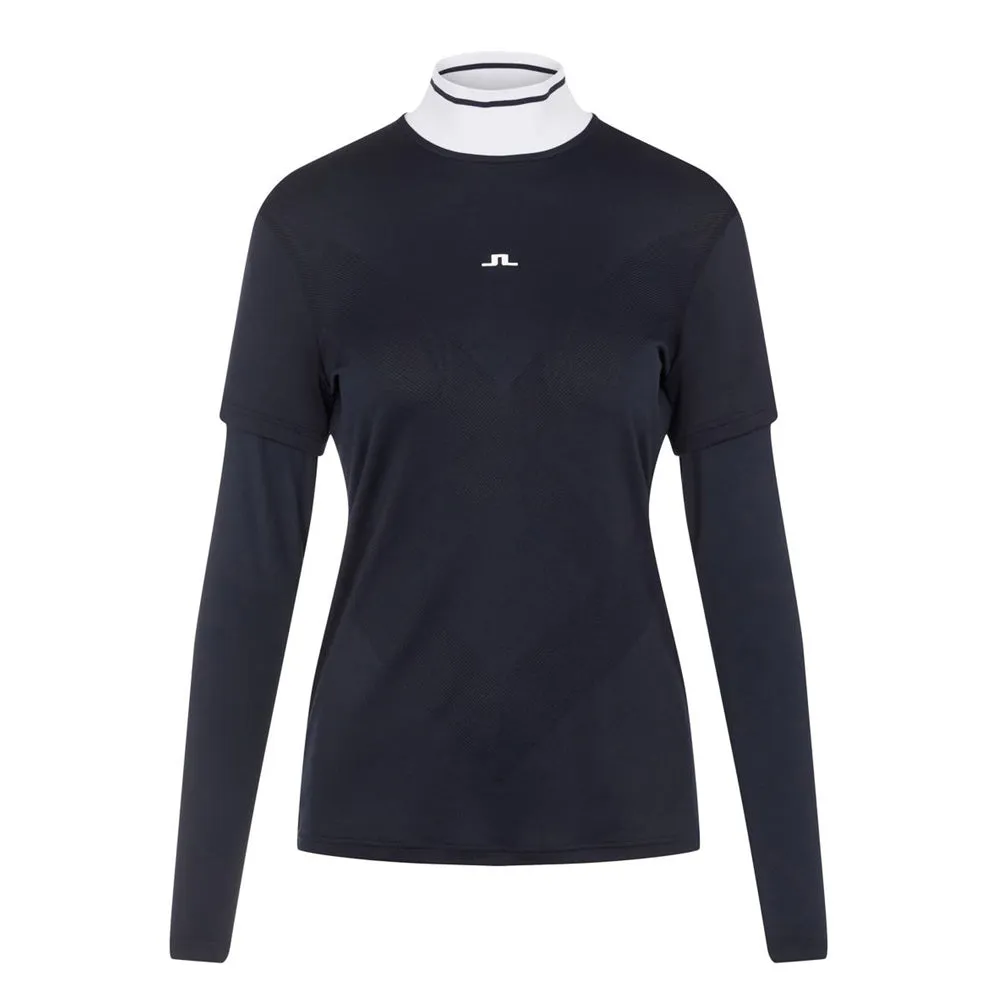 J.Lindeberg Rio Long Sleeve Golf Polo 2021 Women