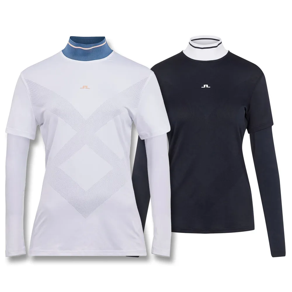 J.Lindeberg Rio Long Sleeve Golf Polo 2021 Women