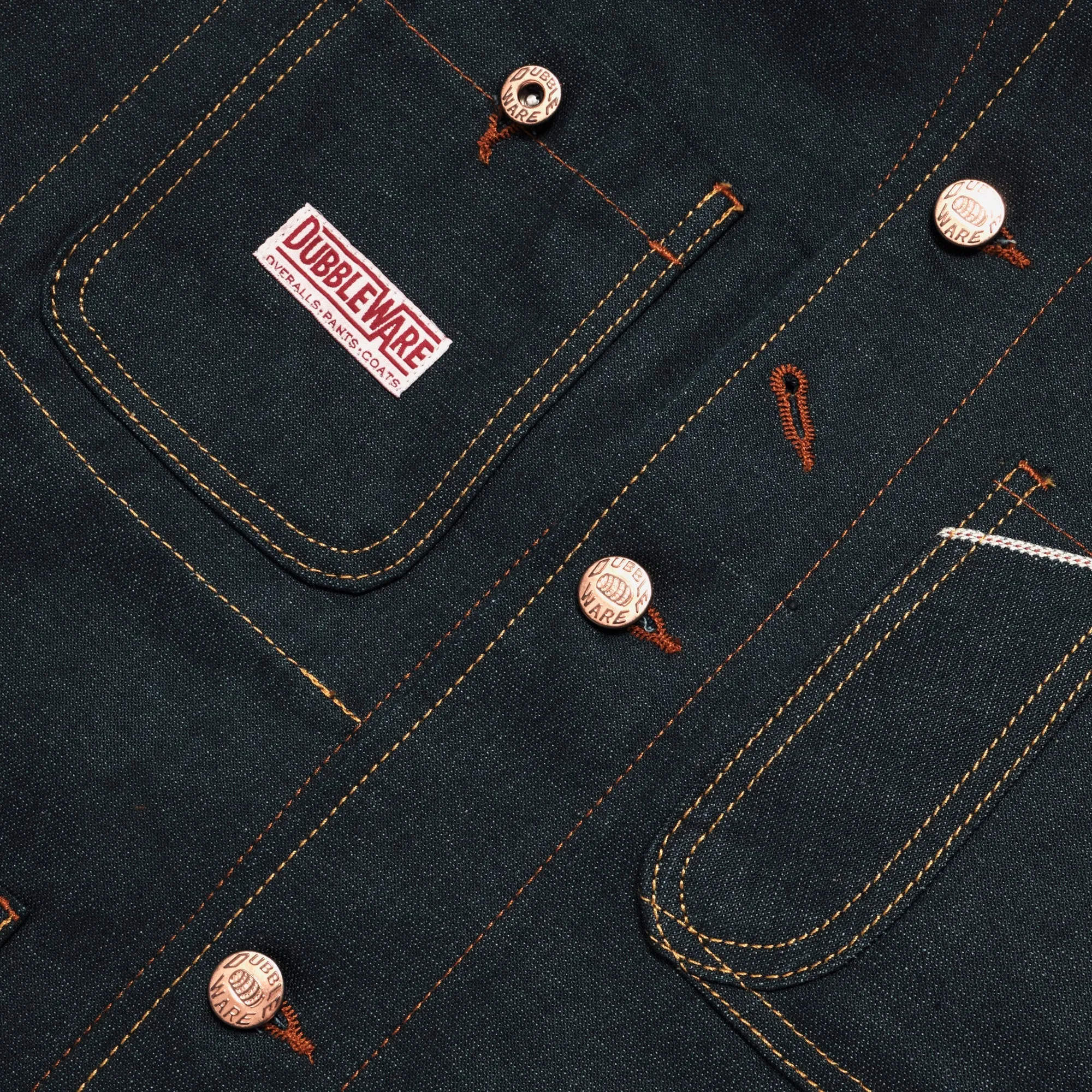 JOHNSBURY SELVEDGE DENIM CHORE JACKET