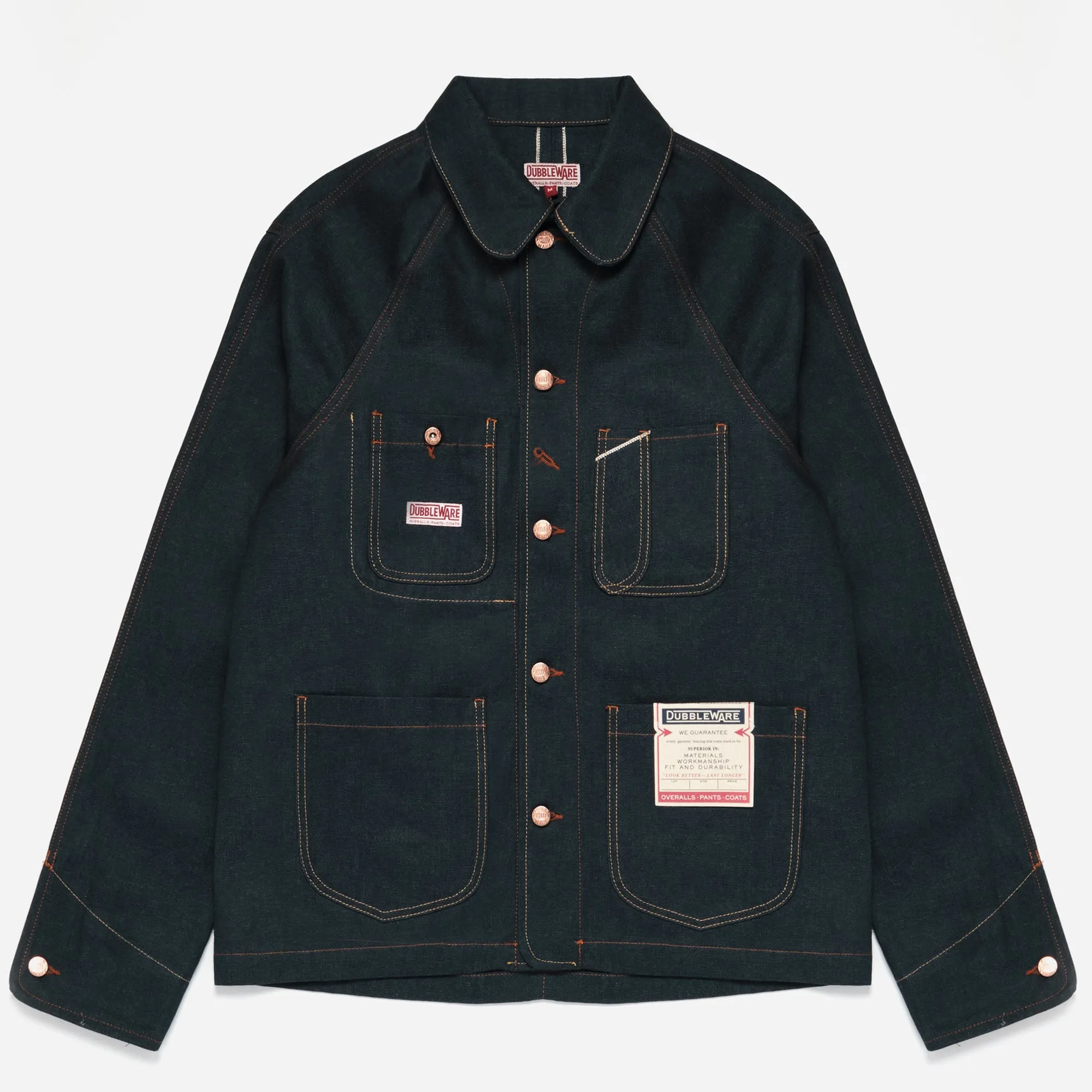 JOHNSBURY SELVEDGE DENIM CHORE JACKET