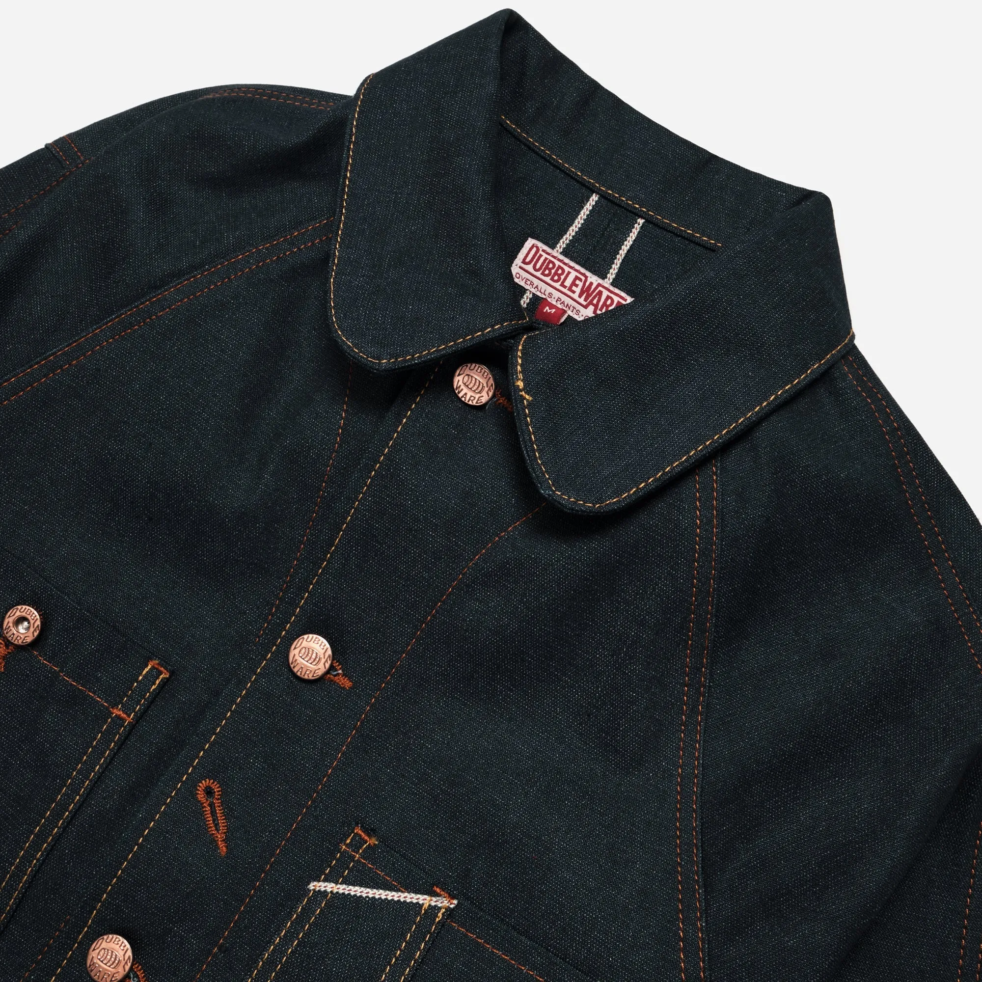 JOHNSBURY SELVEDGE DENIM CHORE JACKET