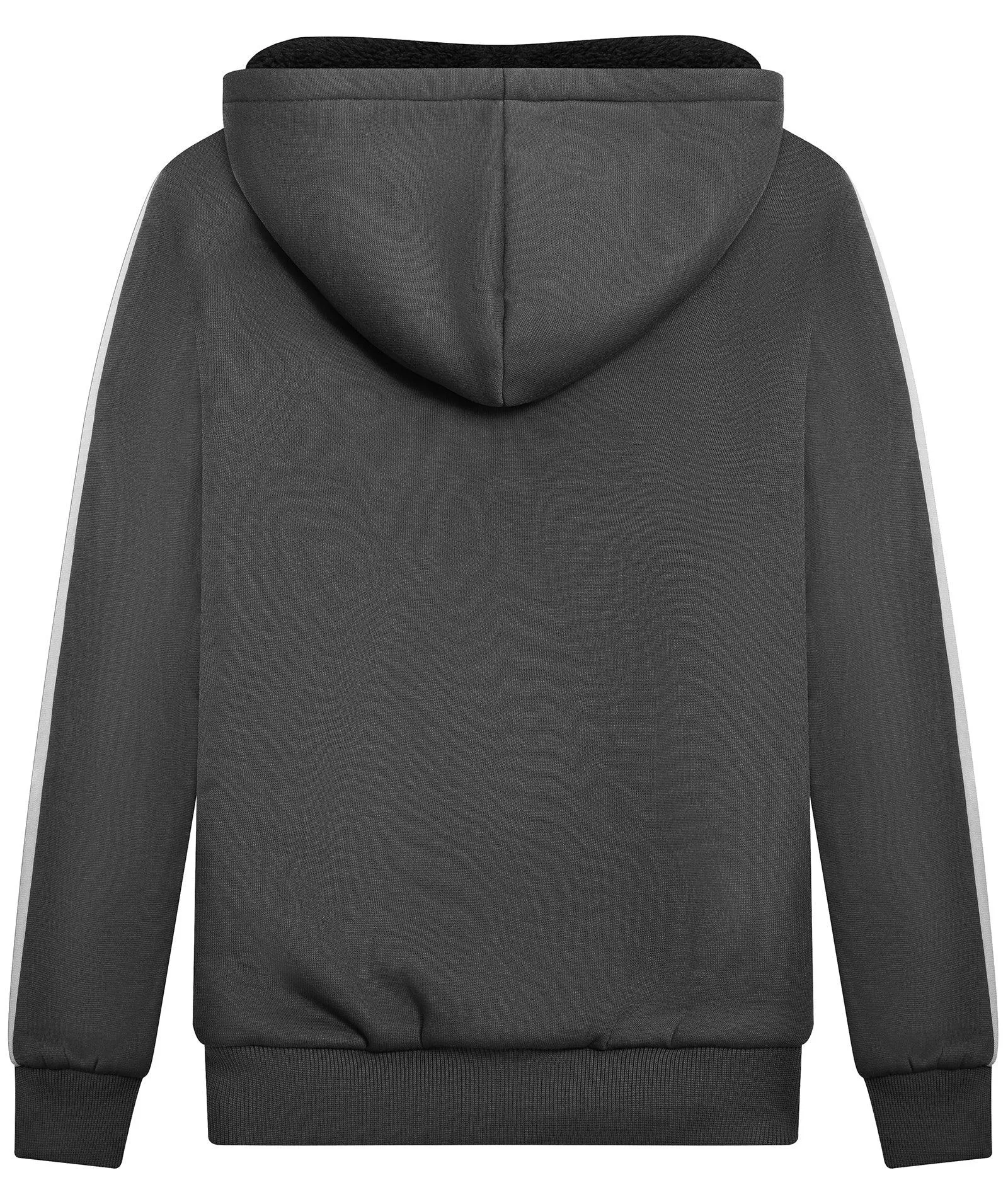 Kid's Sports Fleece Lining Zipper Hoodie-ZPK006202