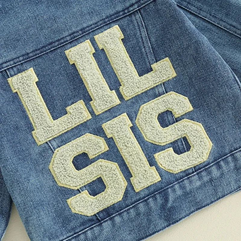 LIL SIS/ BIG SIS Denim Jacket