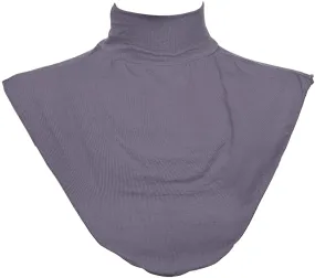 Luxurious Milk Silk Neck Cover - Grey