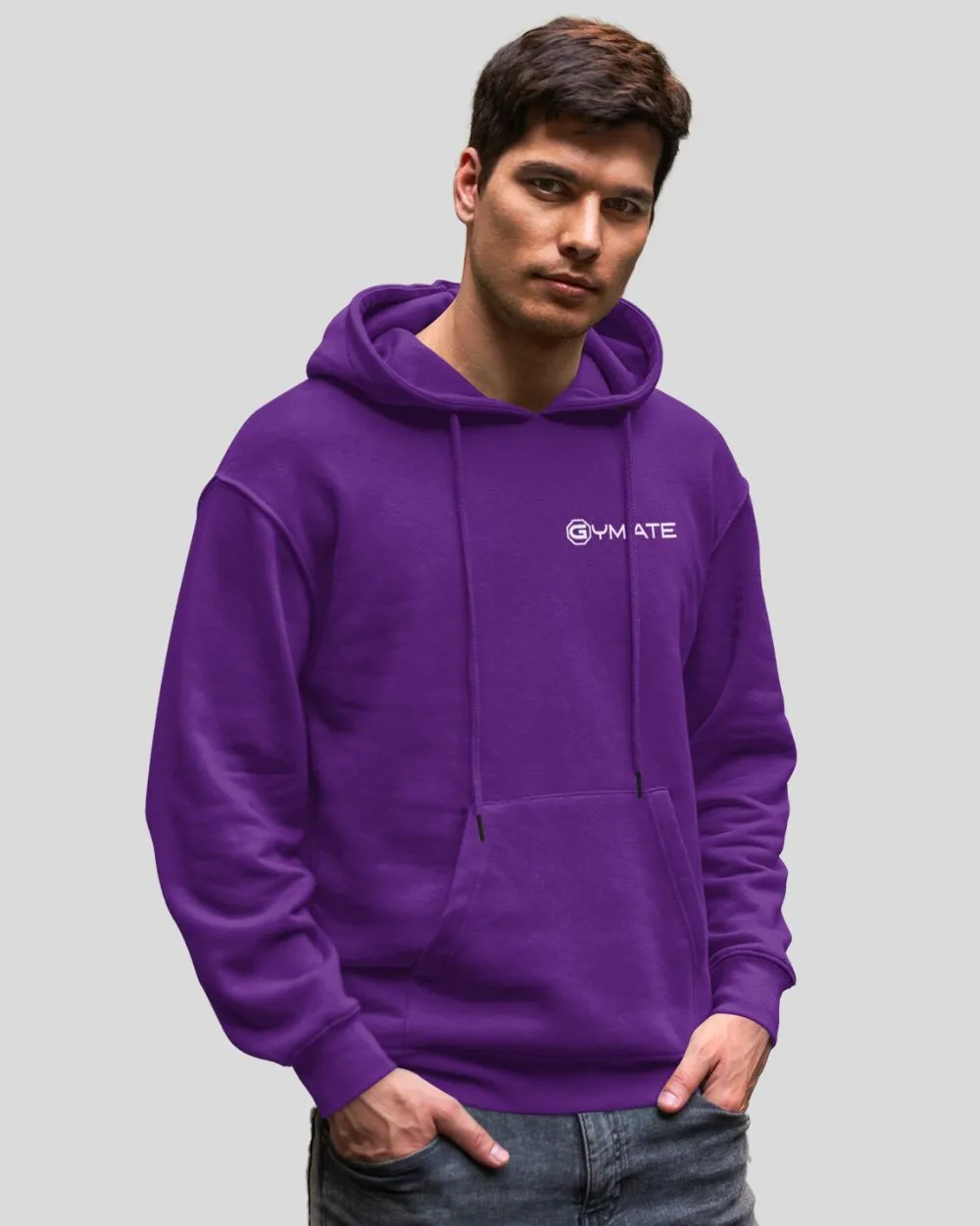 Mens Hoodies Designer Gymate logo [chest]