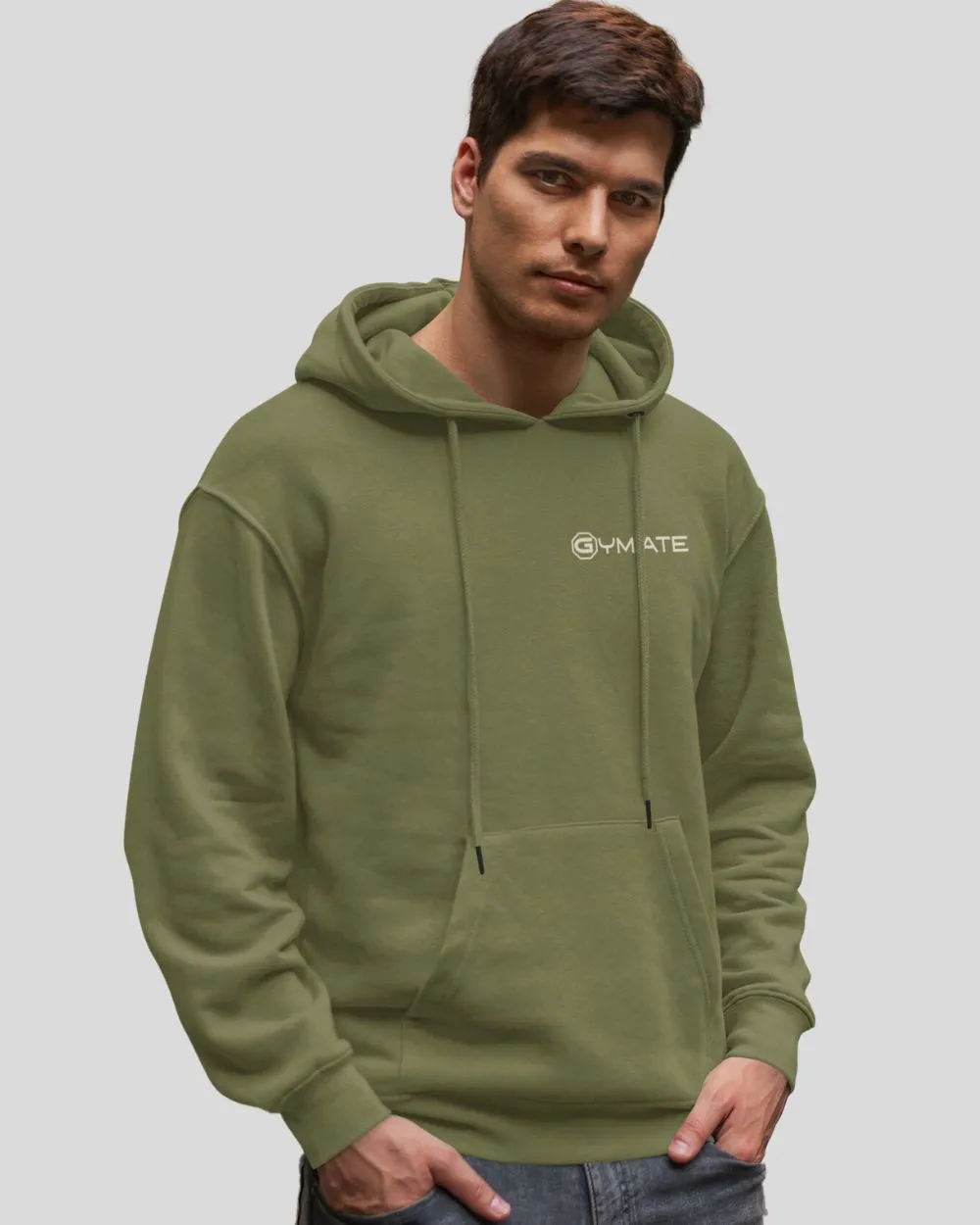 Mens Hoodies Designer Gymate logo [chest]