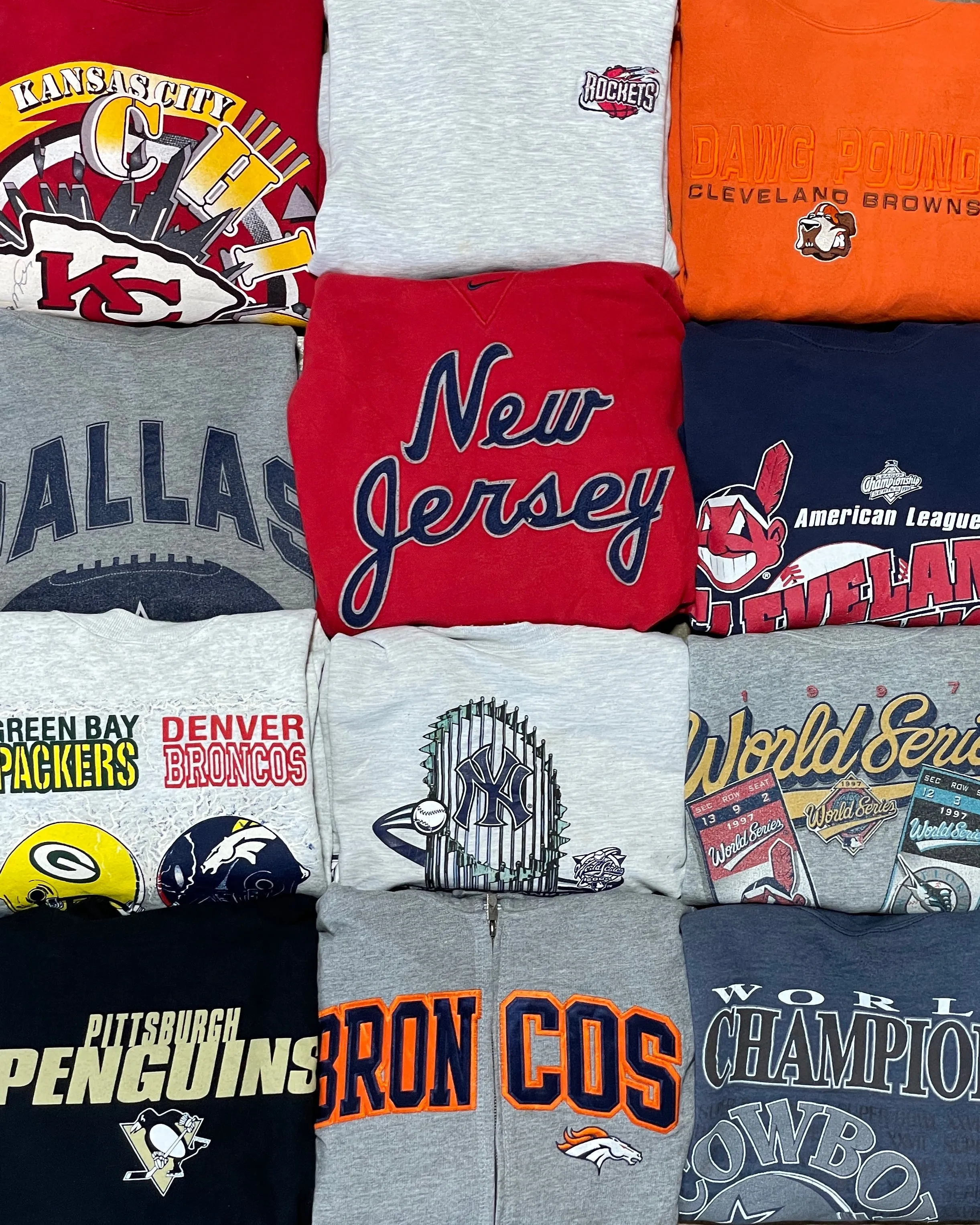 NBA, NFL, MLB, and NHL Hoodies