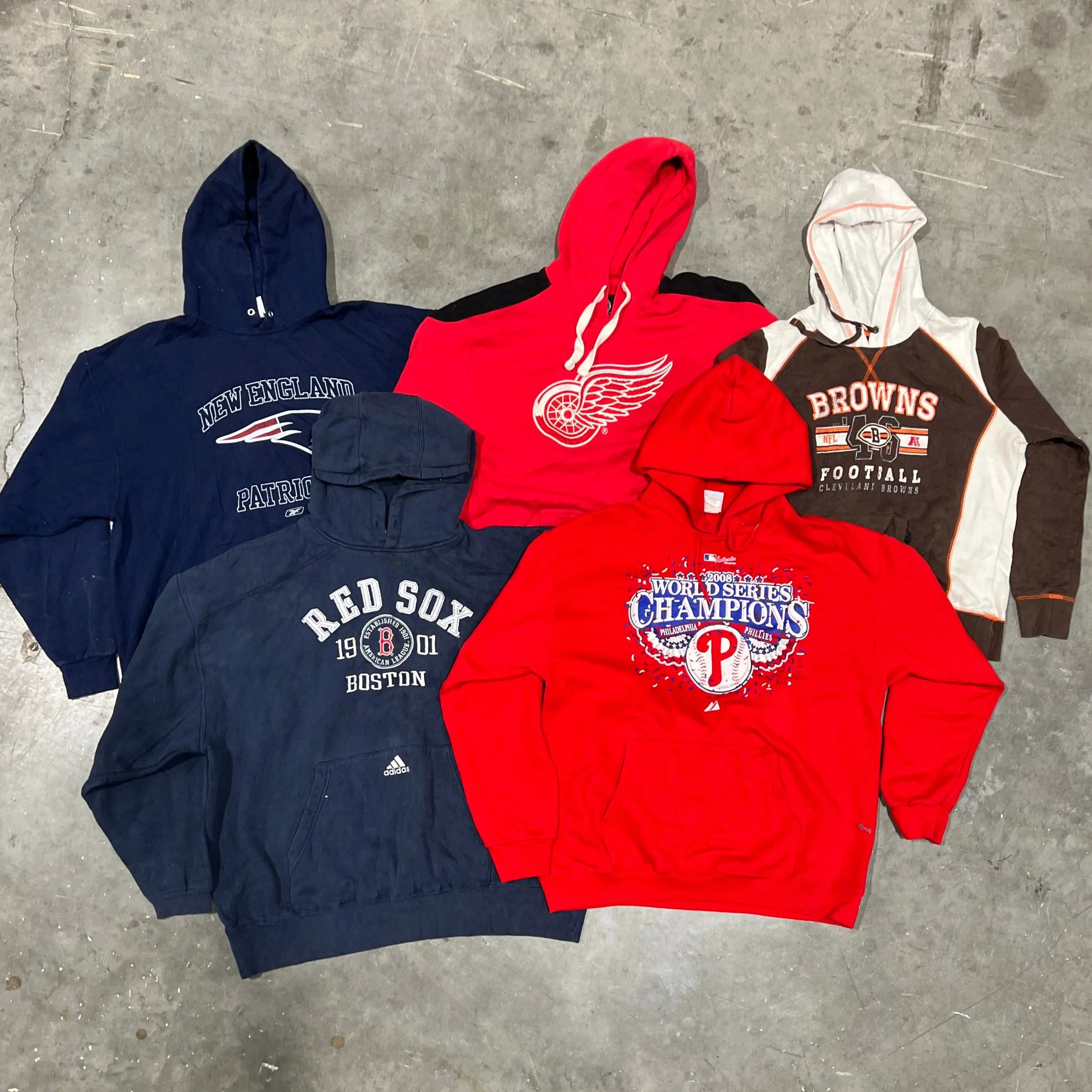 NBA, NFL, MLB, and NHL Hoodies