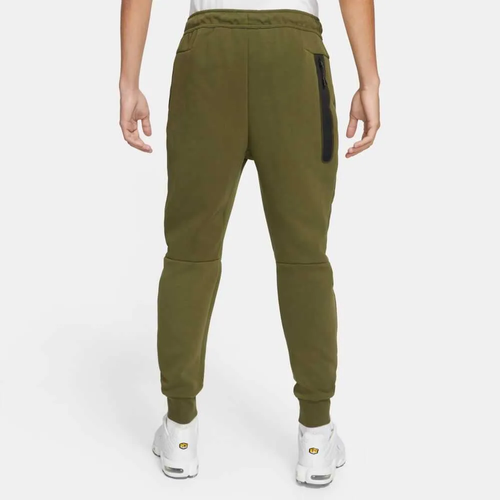 Nike Sportswear Tech Fleece Men's Jogger Pants Medium Olive-Black cu4495-326