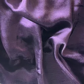 Saturated Amethyst Silk & Rayon Blend Velvet (Made in China)