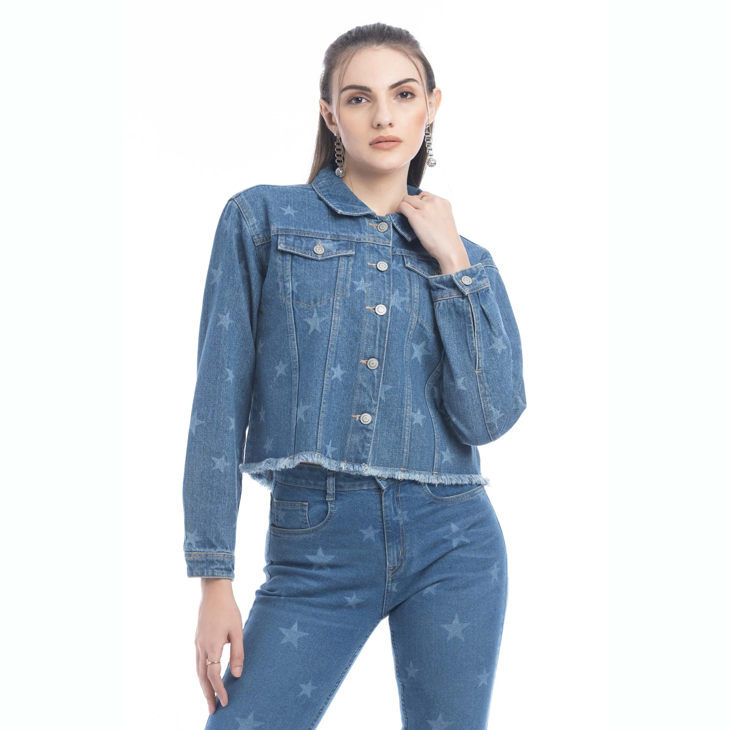 Shiloh Stars Denim Jacket