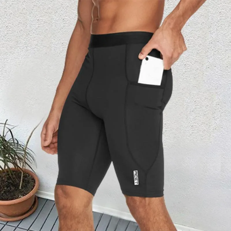 Tight Breathable Running Elastic Men's Shorts