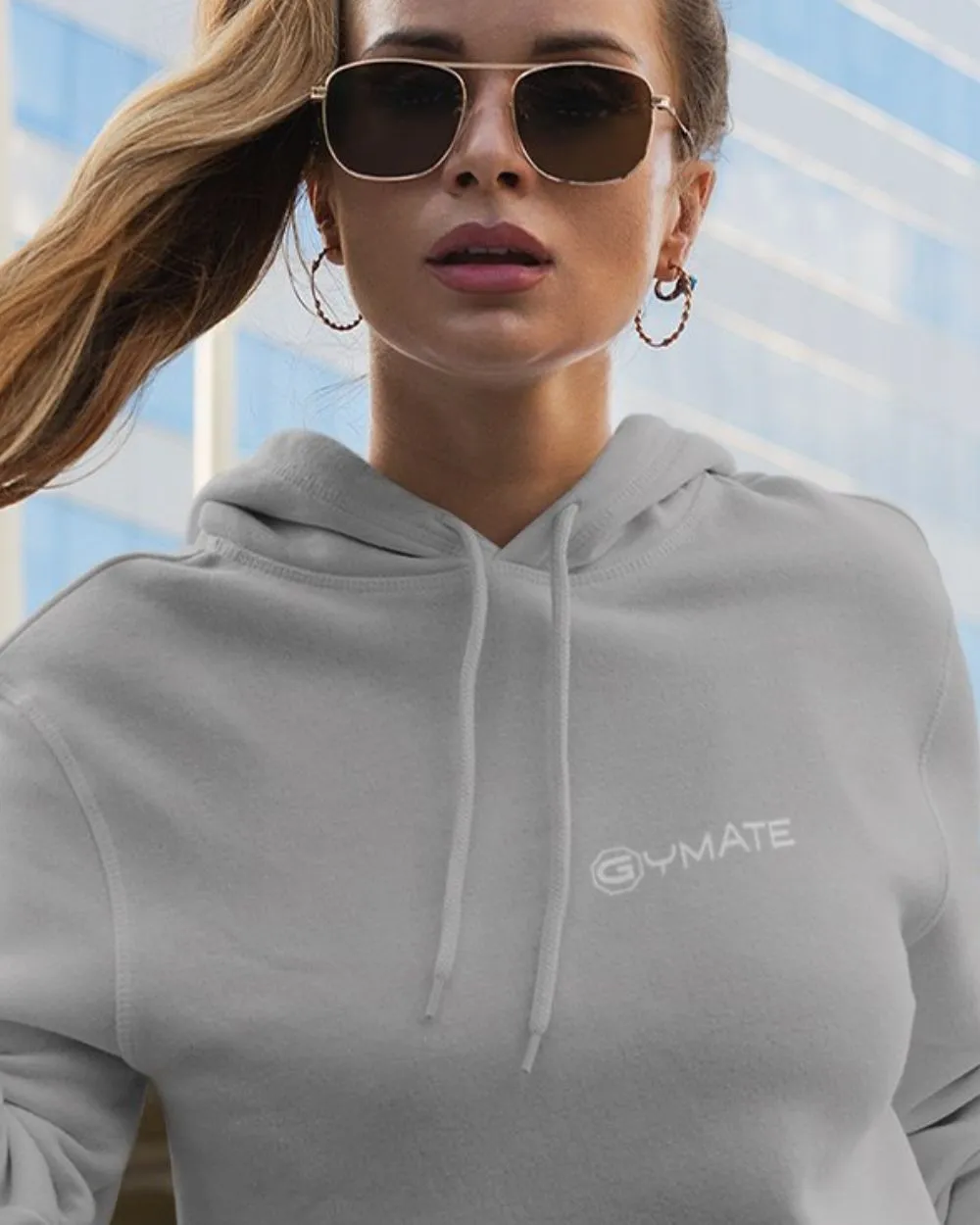 Womens Designer Hoodies Gymate [chest]