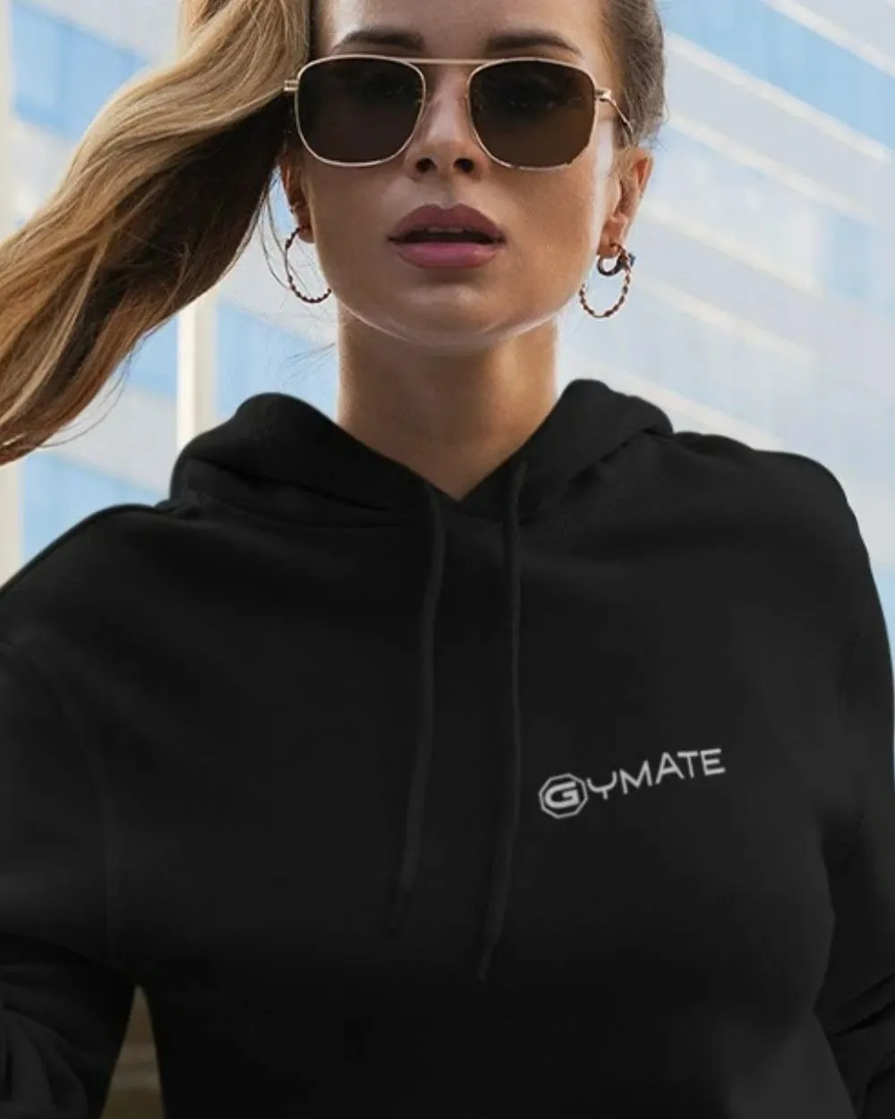 Womens Designer Hoodies Gymate [chest]