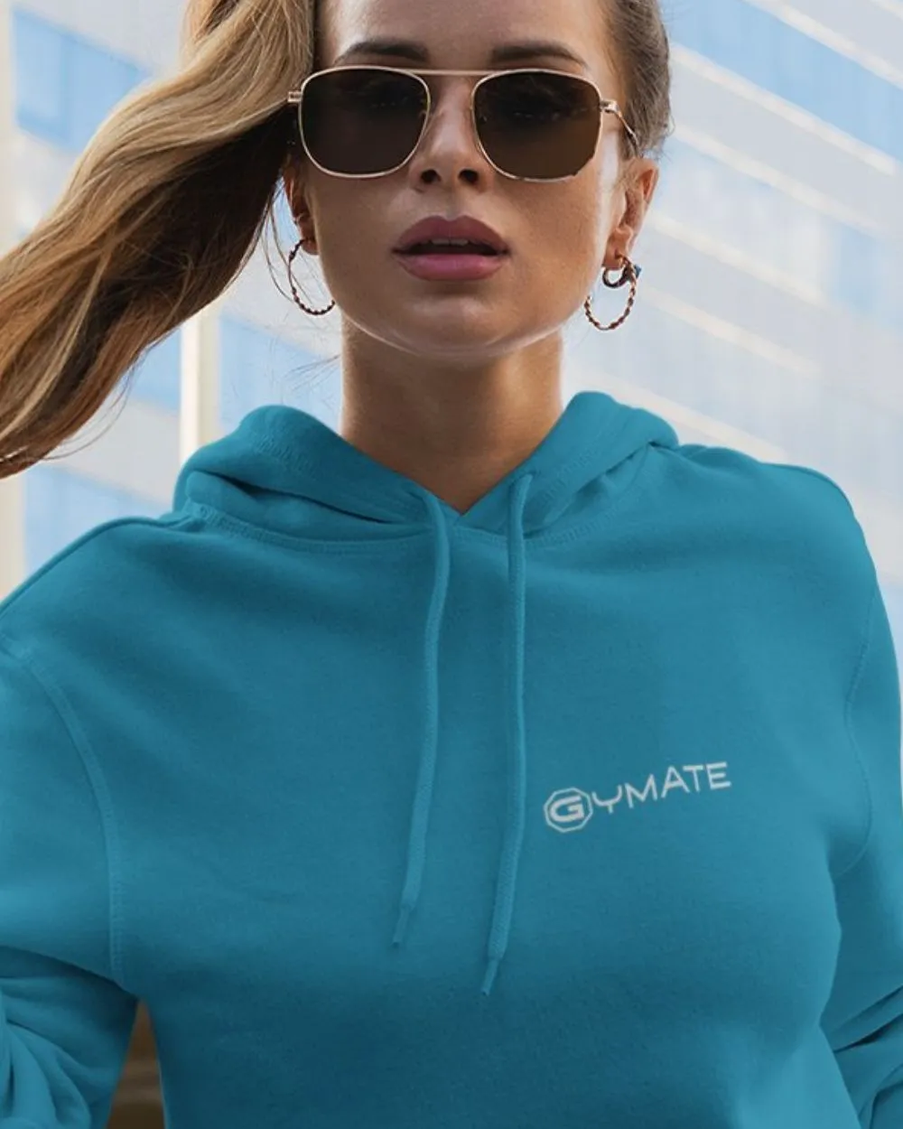 Womens Designer Hoodies Gymate [chest]