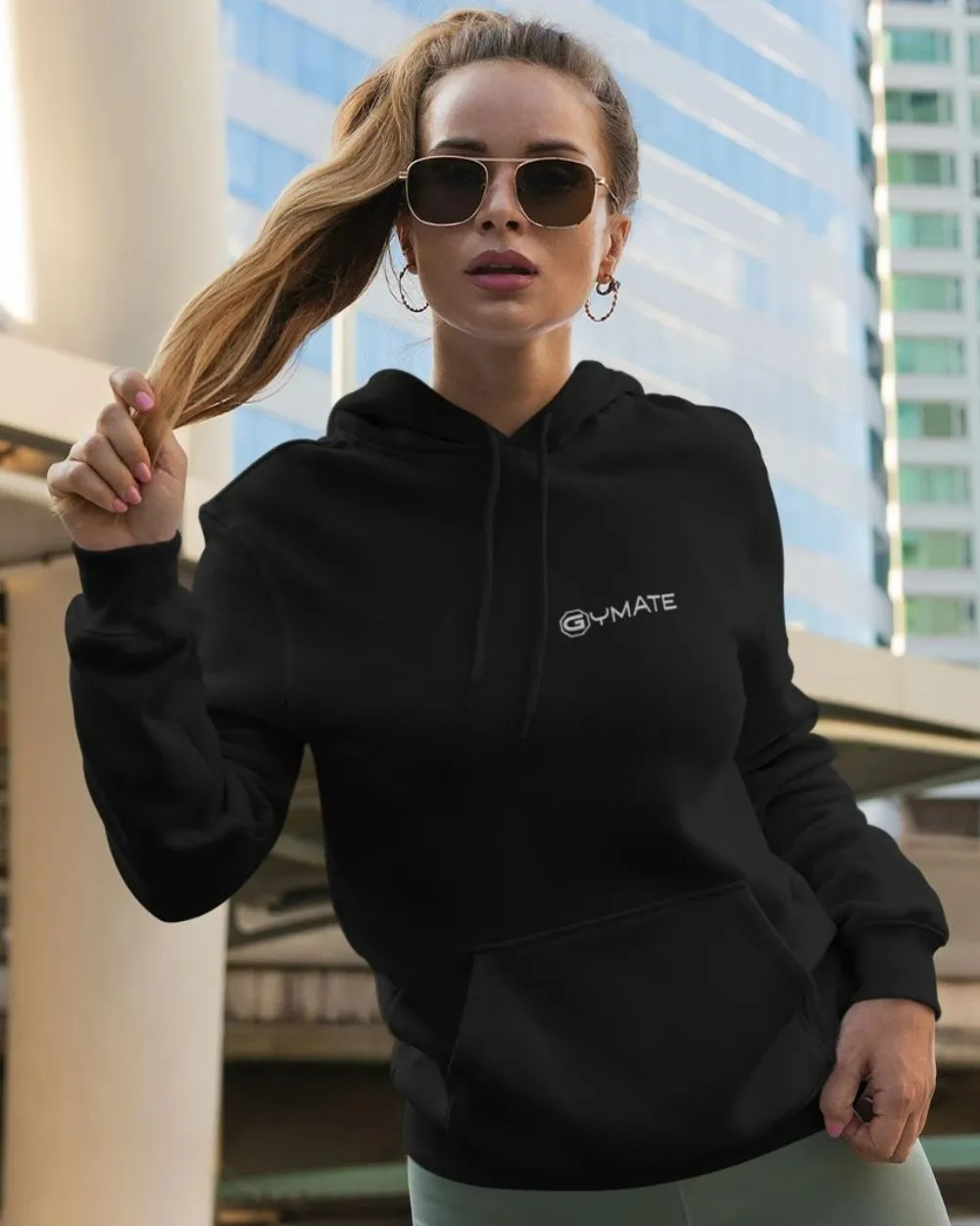 Womens Designer Hoodies Gymate [chest]