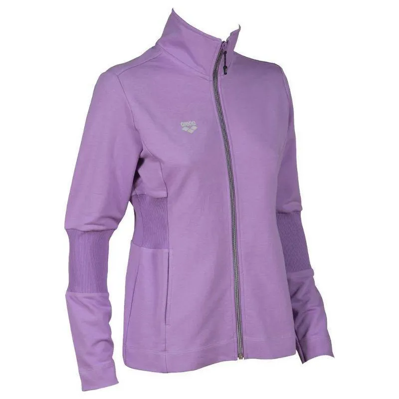 WOMEN'S RIB INSERT FULL ZIP JACKET