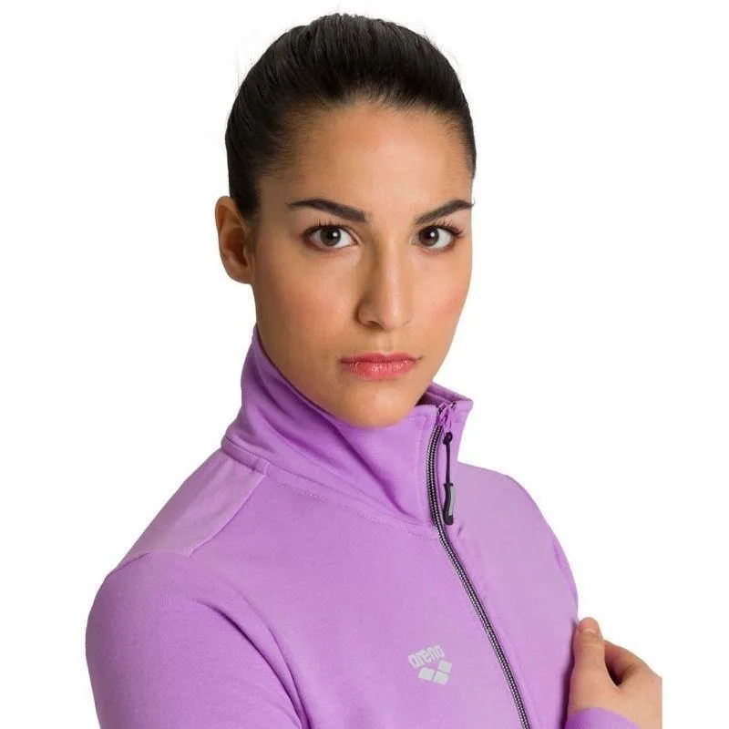 WOMEN'S RIB INSERT FULL ZIP JACKET