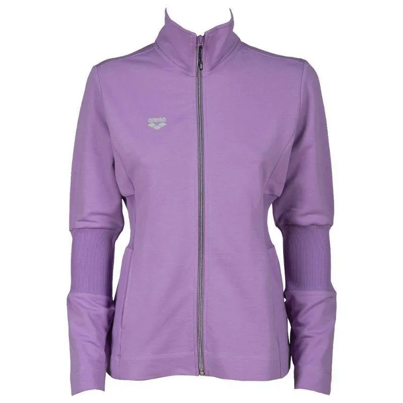 WOMEN'S RIB INSERT FULL ZIP JACKET