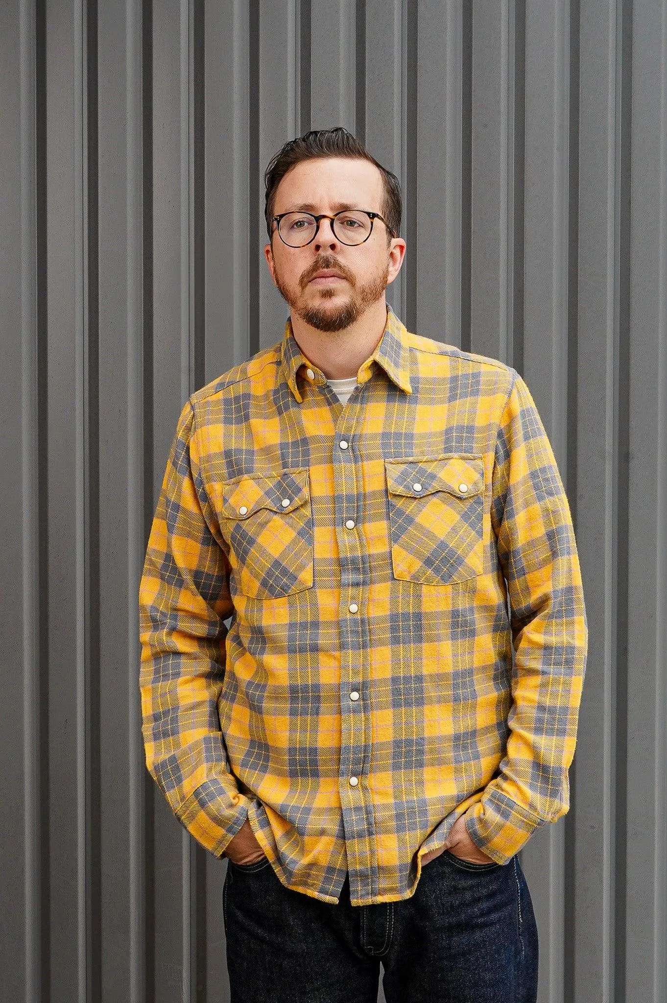 Wythe Flannel Pearlsnap Shirt - Daybreak