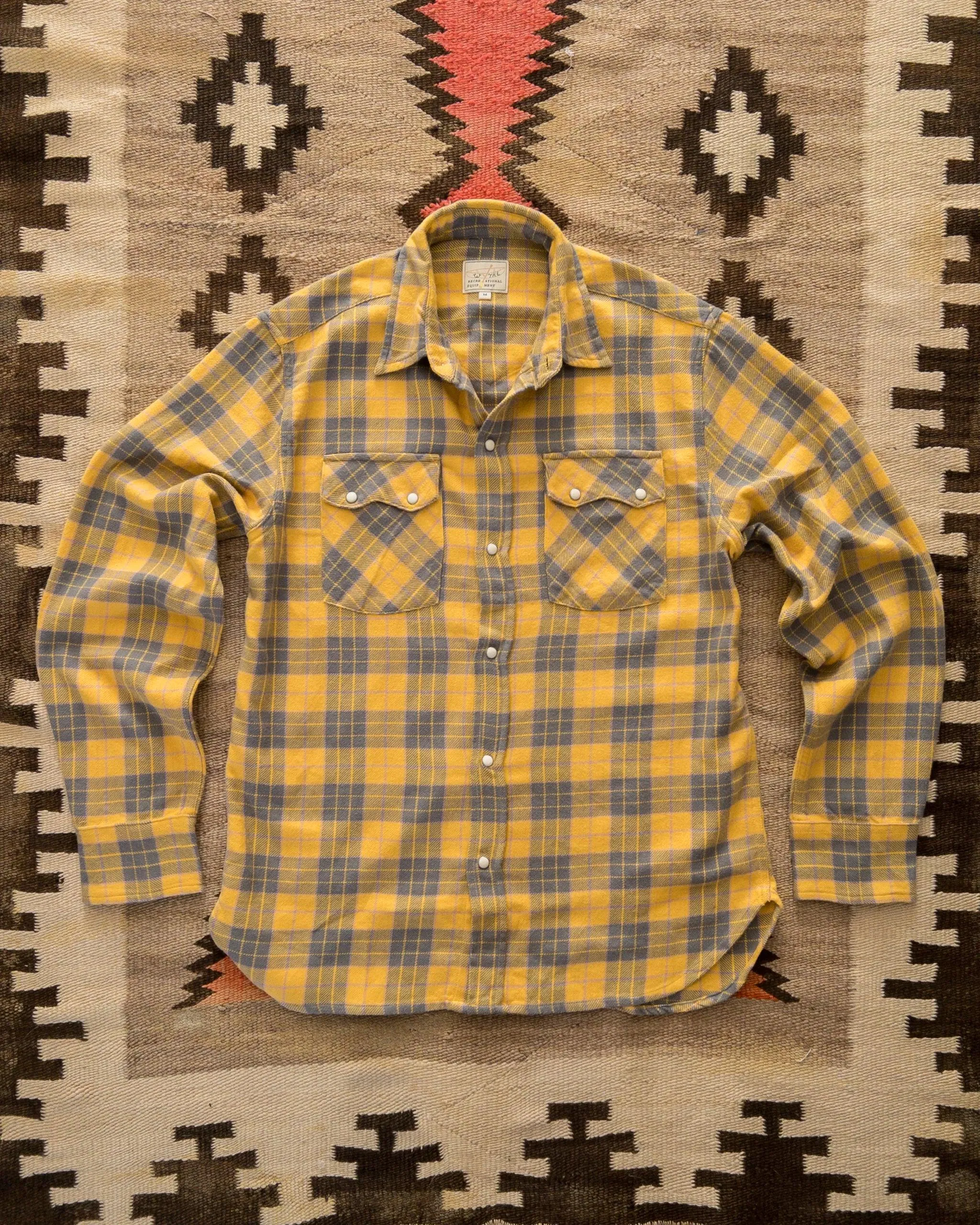 Wythe Flannel Pearlsnap Shirt - Daybreak